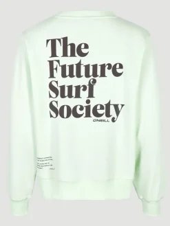 Sweatshirt "Future Surf" groen