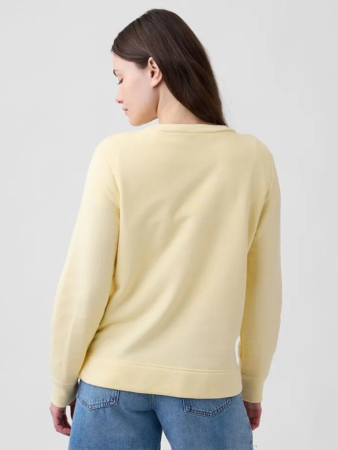 Sweatshirt geel