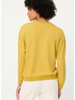 Sweatshirt geel