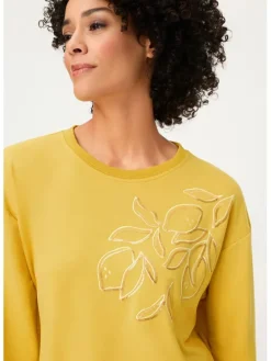 Sweatshirt geel