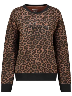 Sweatshirt "Getoile" bruin