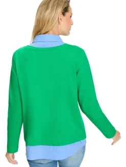 Sweatshirt groen