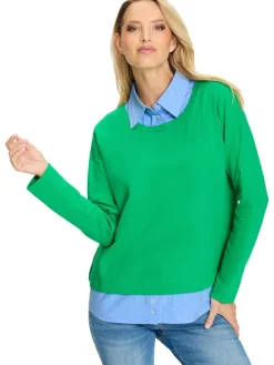 Sweatshirt groen