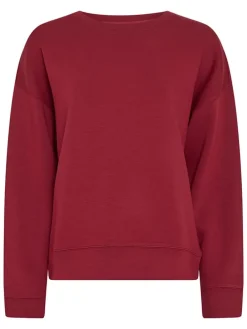 Sweatshirt "Ima Q" bordeaux