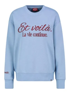 Sweatshirt lichtblauw