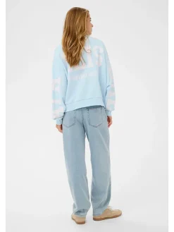 Sweatshirt lichtblauw