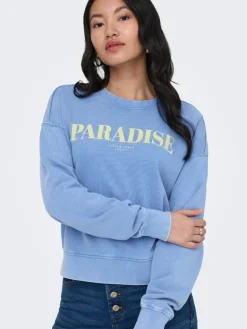 Sweatshirt lichtblauw
