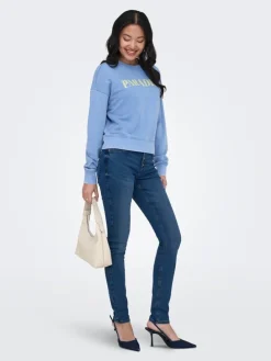 Sweatshirt lichtblauw