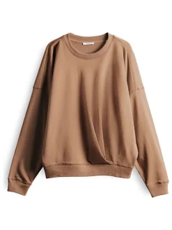 Sweatshirt lichtbruin
