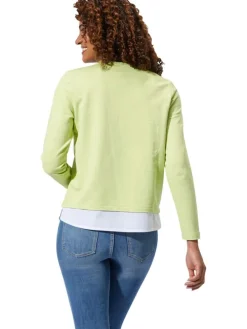 Sweatshirt lichtgroen