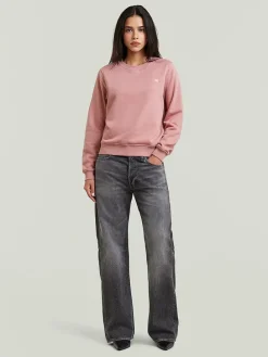Sweatshirt lichtroze