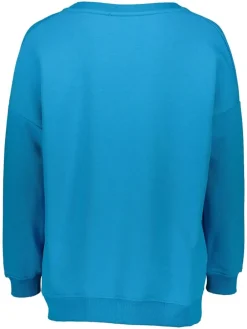 Sweatshirt "LOVE" blauw