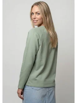 Sweatshirt "Marcia" mintgroen