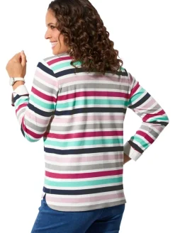 Sweatshirt meerkleurig