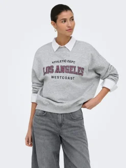 Sweatshirt "Mesa" grijs