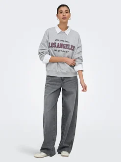 Sweatshirt "Mesa" grijs