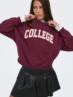 Sweatshirt "Mesa" rood