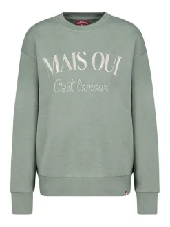 Sweatshirt mintgroen