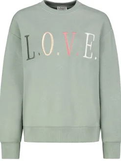 Sweatshirt mintgroen