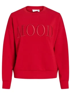 Sweatshirt "Reflect" rood