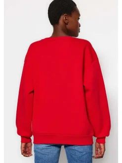 Sweatshirt rood
