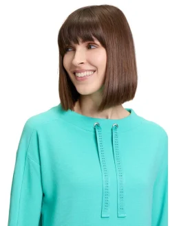 Sweatshirt turquoise