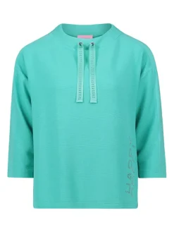 Sweatshirt turquoise