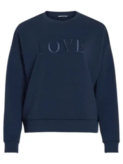 Sweatshirt "Vireflect" donkerblauw