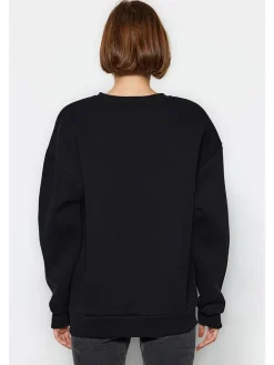 Sweatshirt zwart