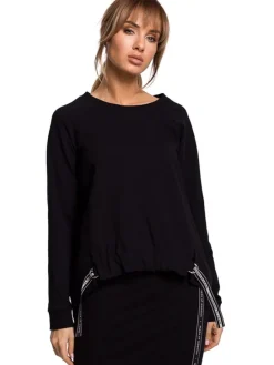 Sweatshirt zwart
