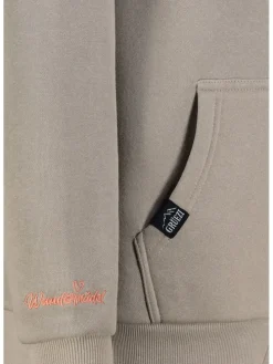 Sweatvest beige/grijs