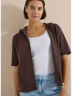 Sweatvest bruin