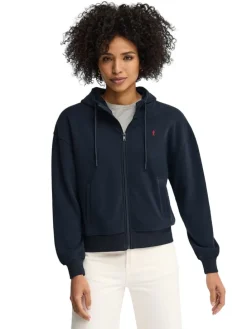Sweatvest donkerblauw