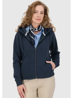 Sweatvest donkerblauw
