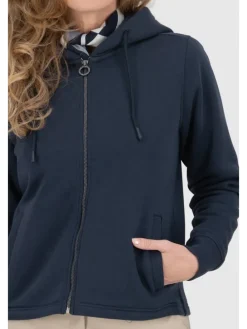 Sweatvest donkerblauw