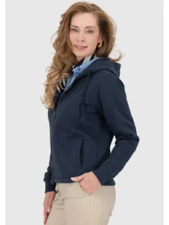 Sweatvest donkerblauw