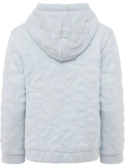 Sweatvest "Endless Love" lichtblauw