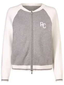 Sweatvest grijs/crème