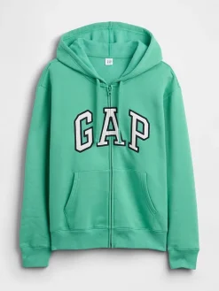 Sweatvest groen