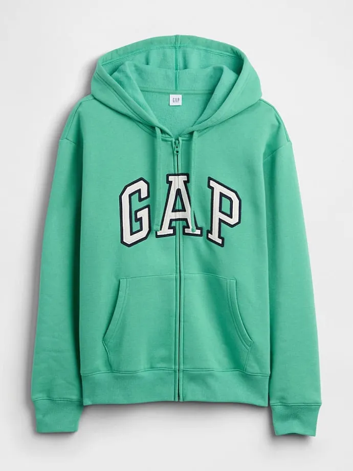 Sweatvest groen