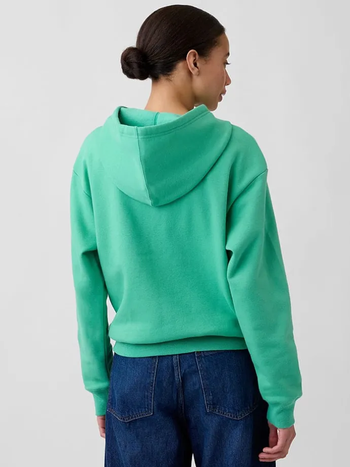 Sweatvest groen