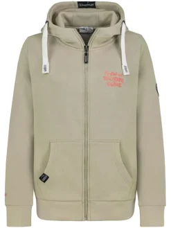 Sweatvest groen
