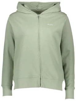 Sweatvest lichtgroen