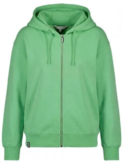 Sweatvest "Liv" groen