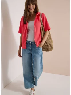 Sweatvest rood