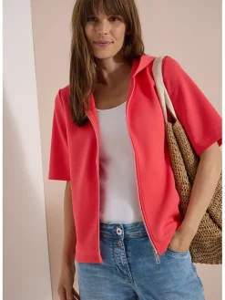 Sweatvest rood