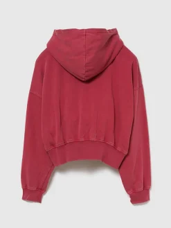 Sweatvest rood
