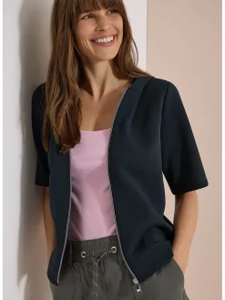 Sweatvest zwart