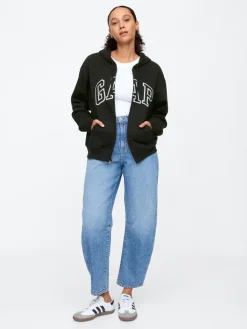 Sweatvest zwart
