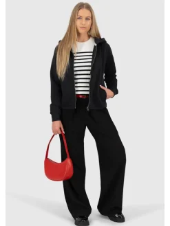 Sweatvest zwart